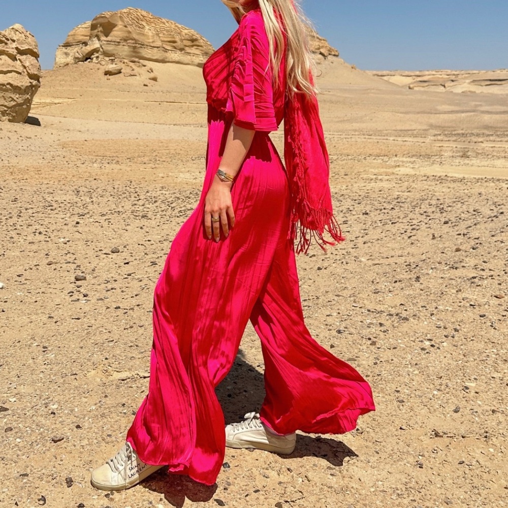Pink Jumpsuit